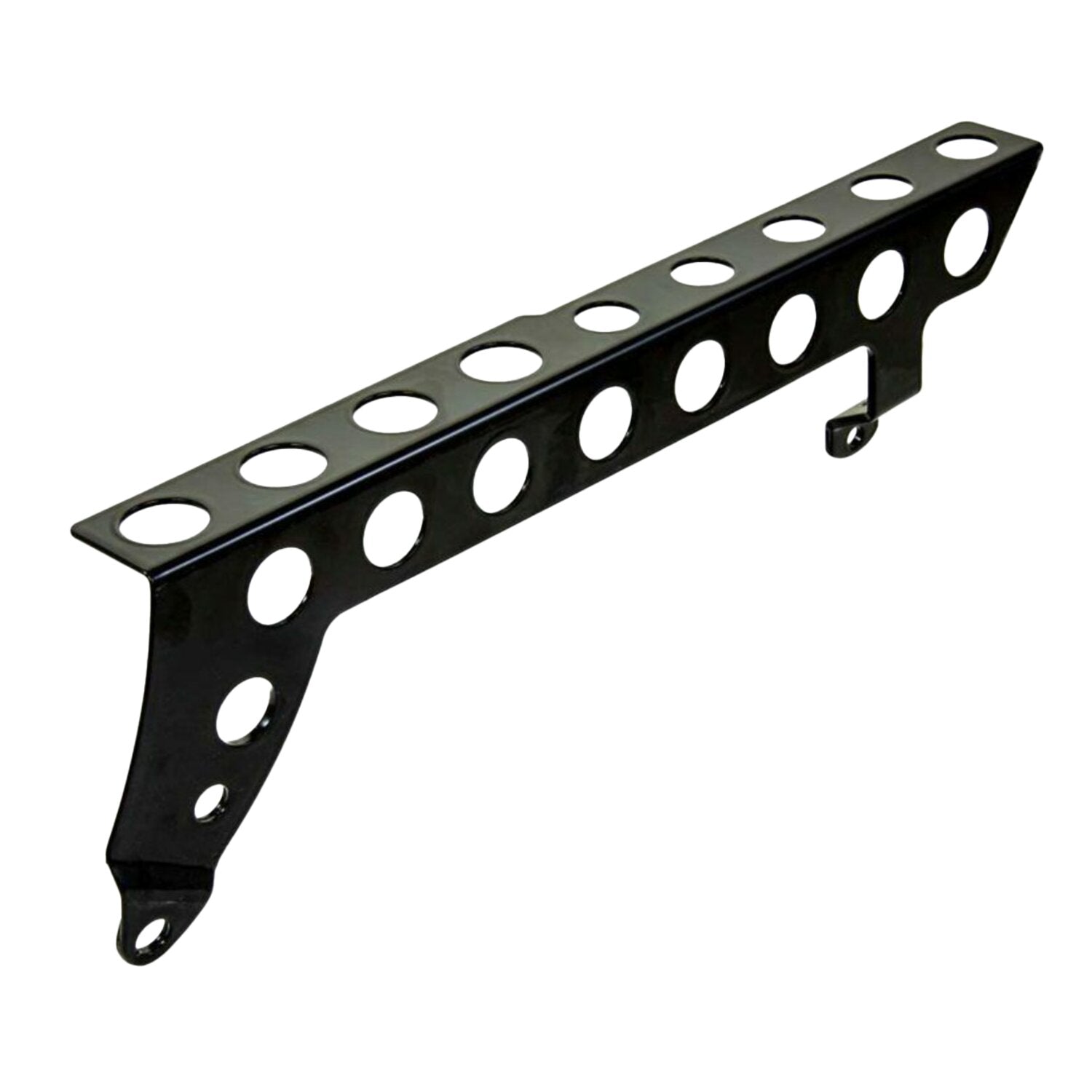 Rick's Motorcycles belt cover Round holes - Gloss black
