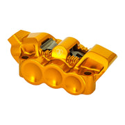 Arlen Ness 6-p mono-block radial caliper - Left - Gold