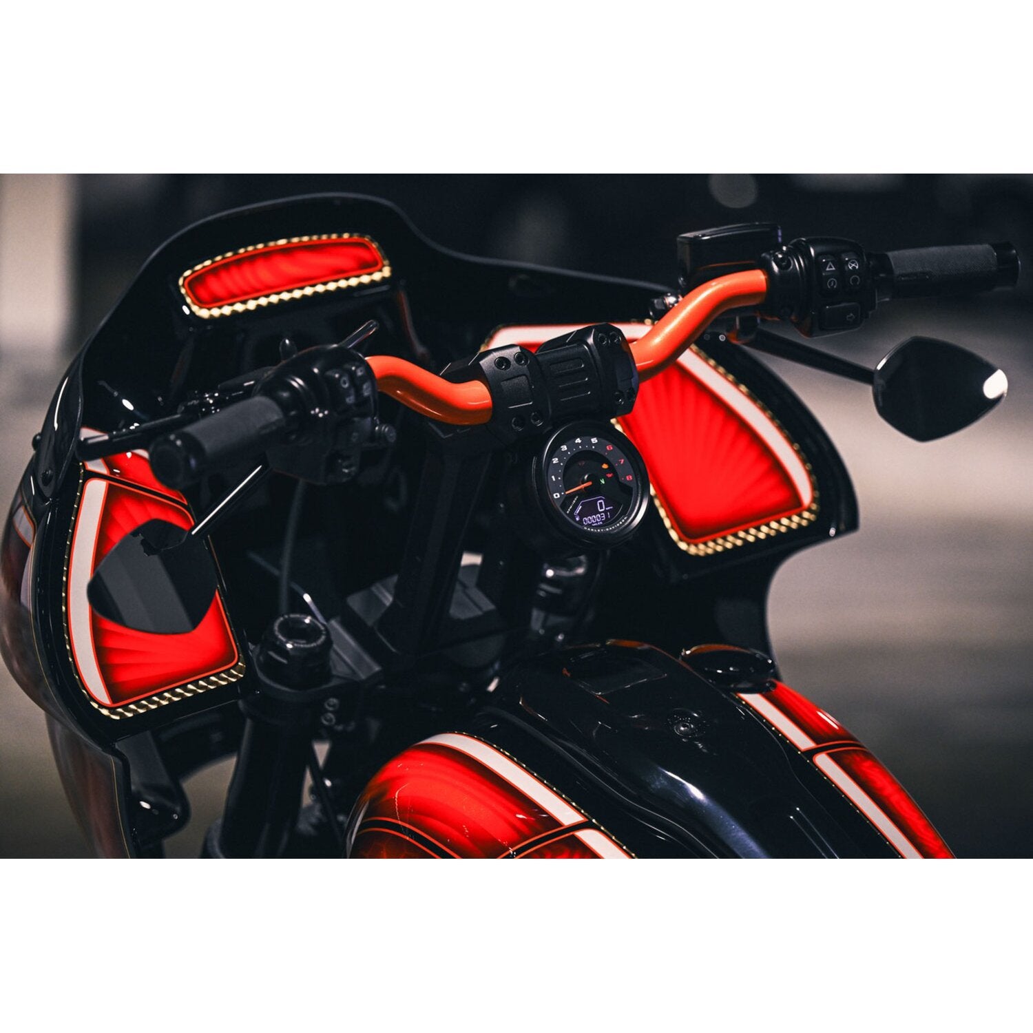 Rick's Motorcycles Clubstyle riser kit Pullback S - 8.5"