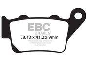 Ebc Sfa-hh Series Sintered Scooter Brake Pads - Rear