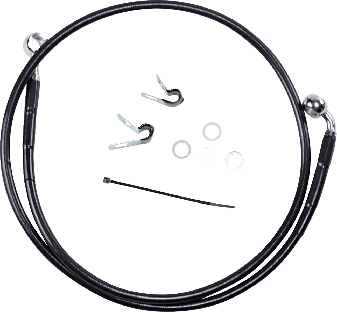 Drag Specialties Förlängd Bromsslang Kit 44-3/8"