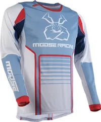Moose Offroad Agroid Jersey - Blue/Gray