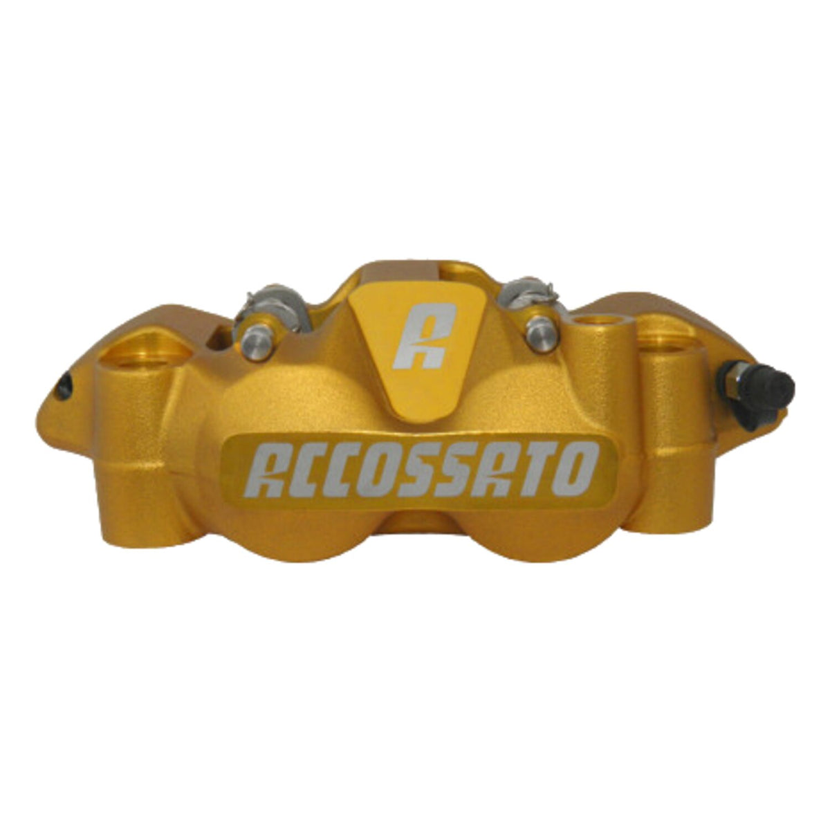 Accossato 108mm Monoblock radial brake caliper right - Gold