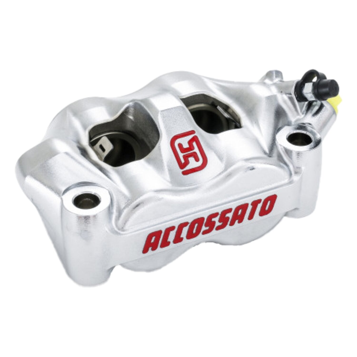 Accossato 100mm Monoblock radial brake caliper right - Silver