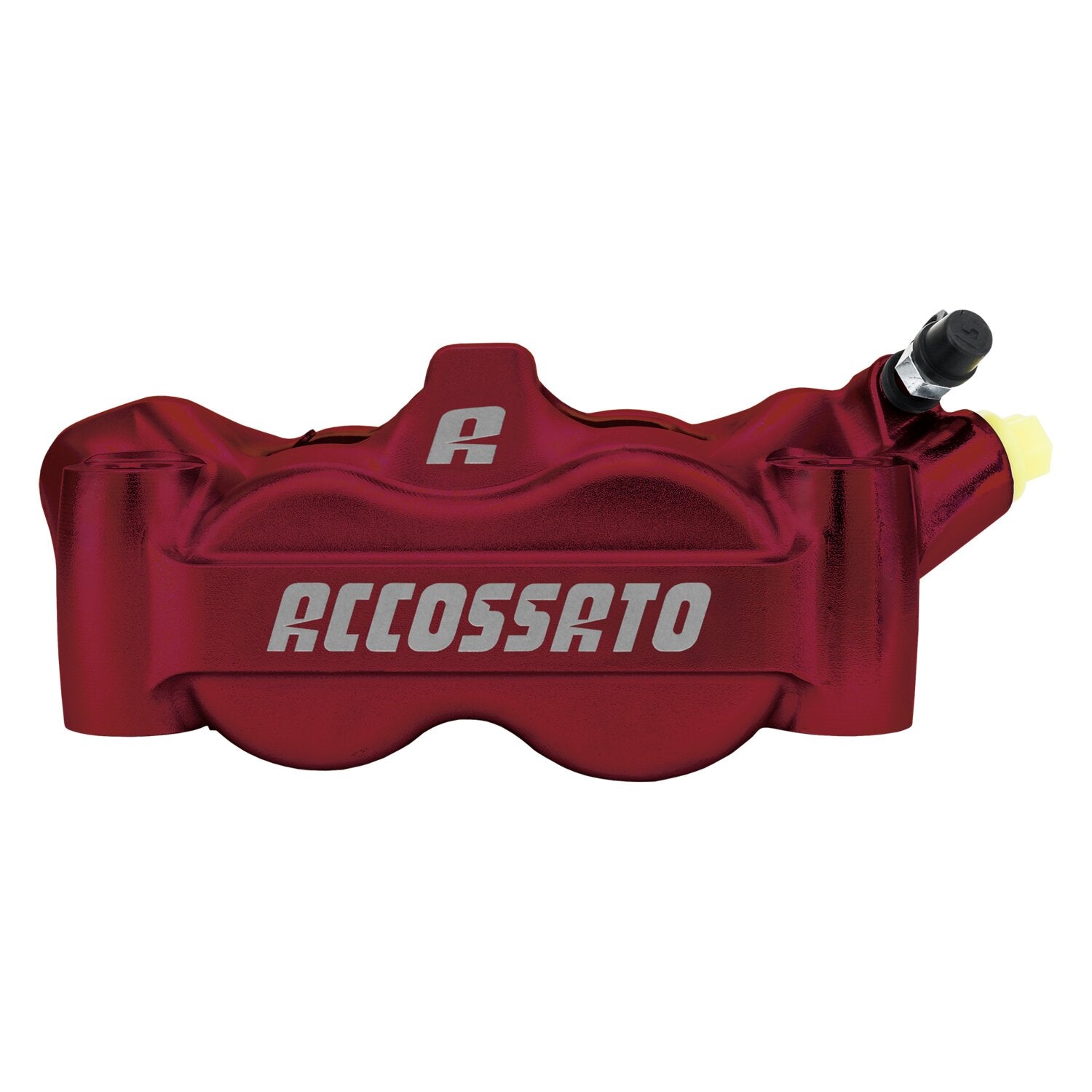 Accossato 100mm Monoblock radial brake caliper right - Red