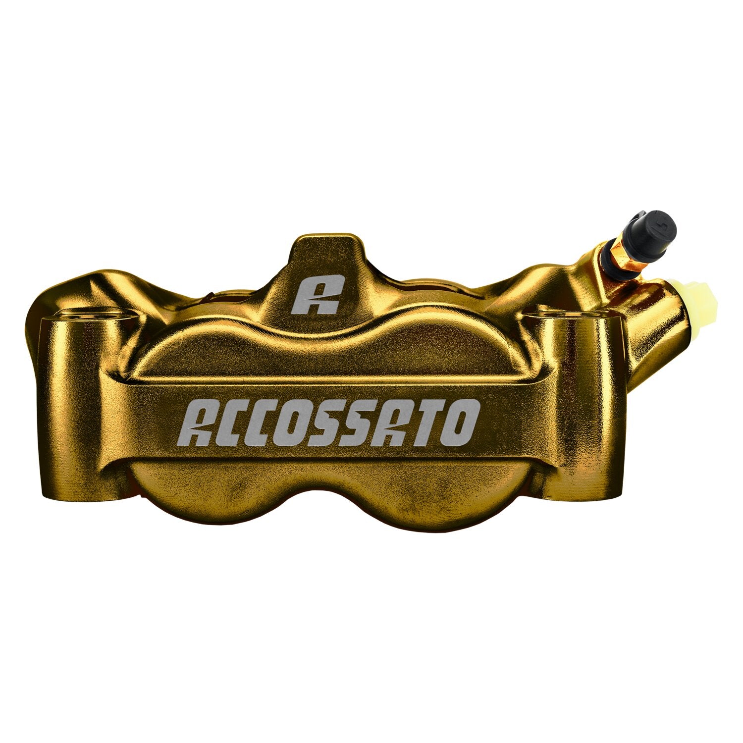 Accossato 100mm Monoblock radial brake caliper right - Gold