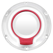 Fangster Derby cover - Chrome red