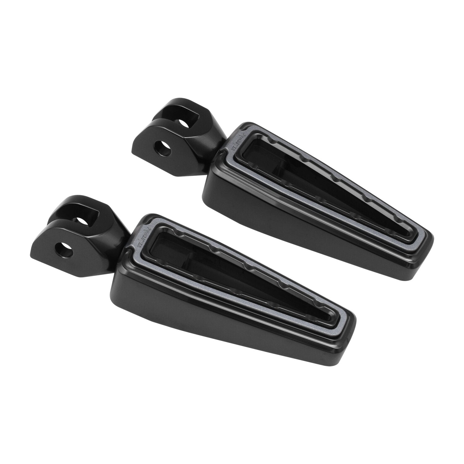 Fangster rider foot pegs - Black smoky