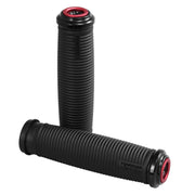 Fangster handlebar grip set - Black red