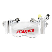 Accossato 108mm PZ012 radial brake caliper - Right - Silver