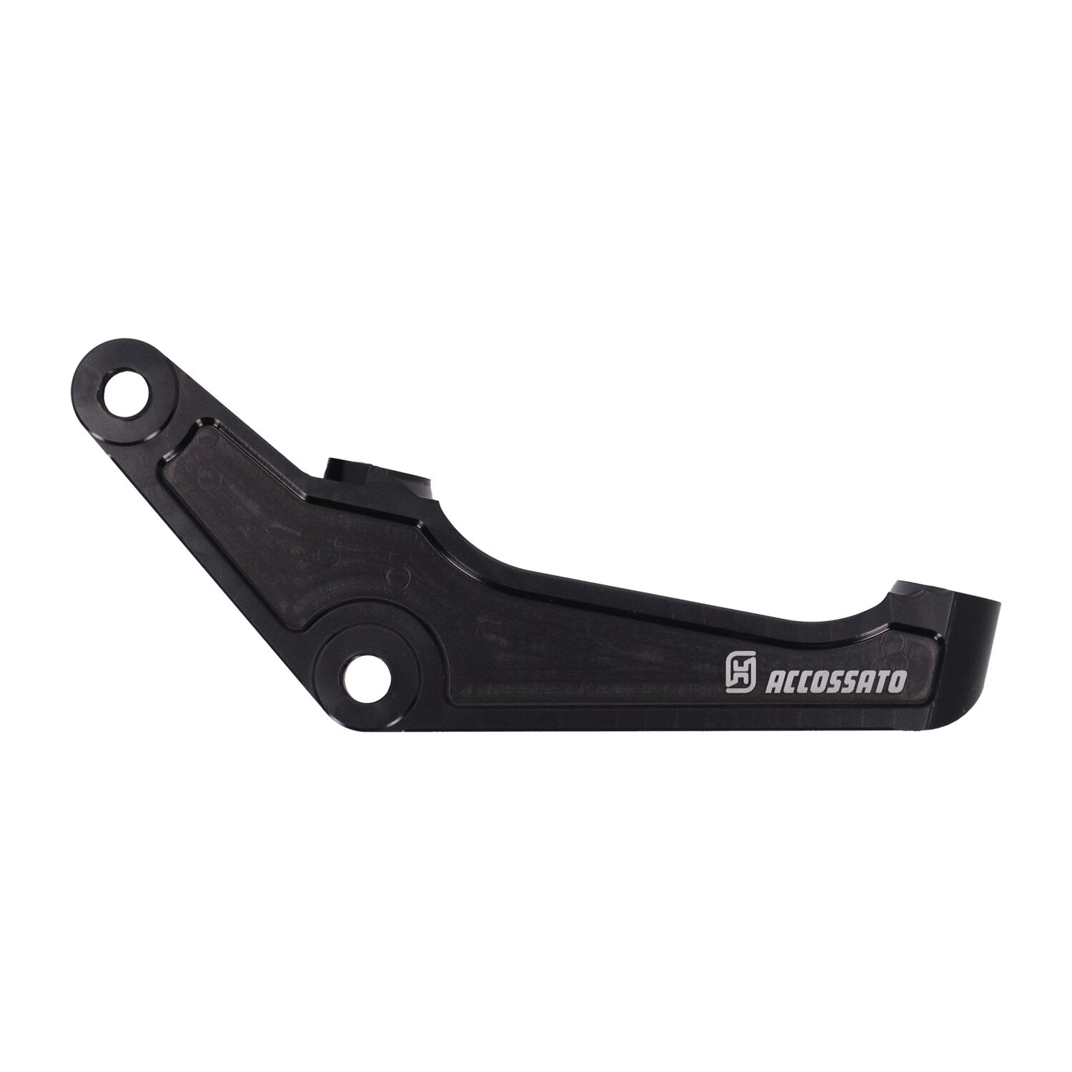 Accossato brake caliper bracket - Left front - Black