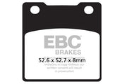 Ebc Vee Semi-sintrade Bromsbelägg - Bak