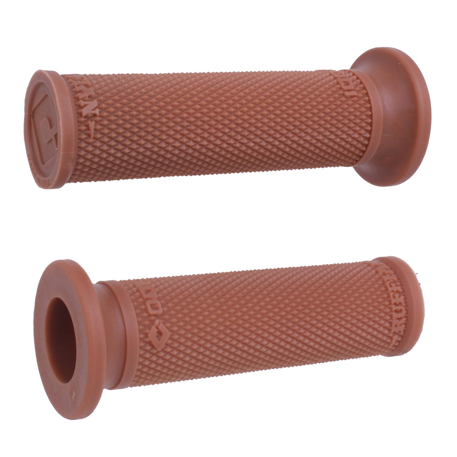 ODI V-Twin Ruffian single-ply Grip - Gum Rubber