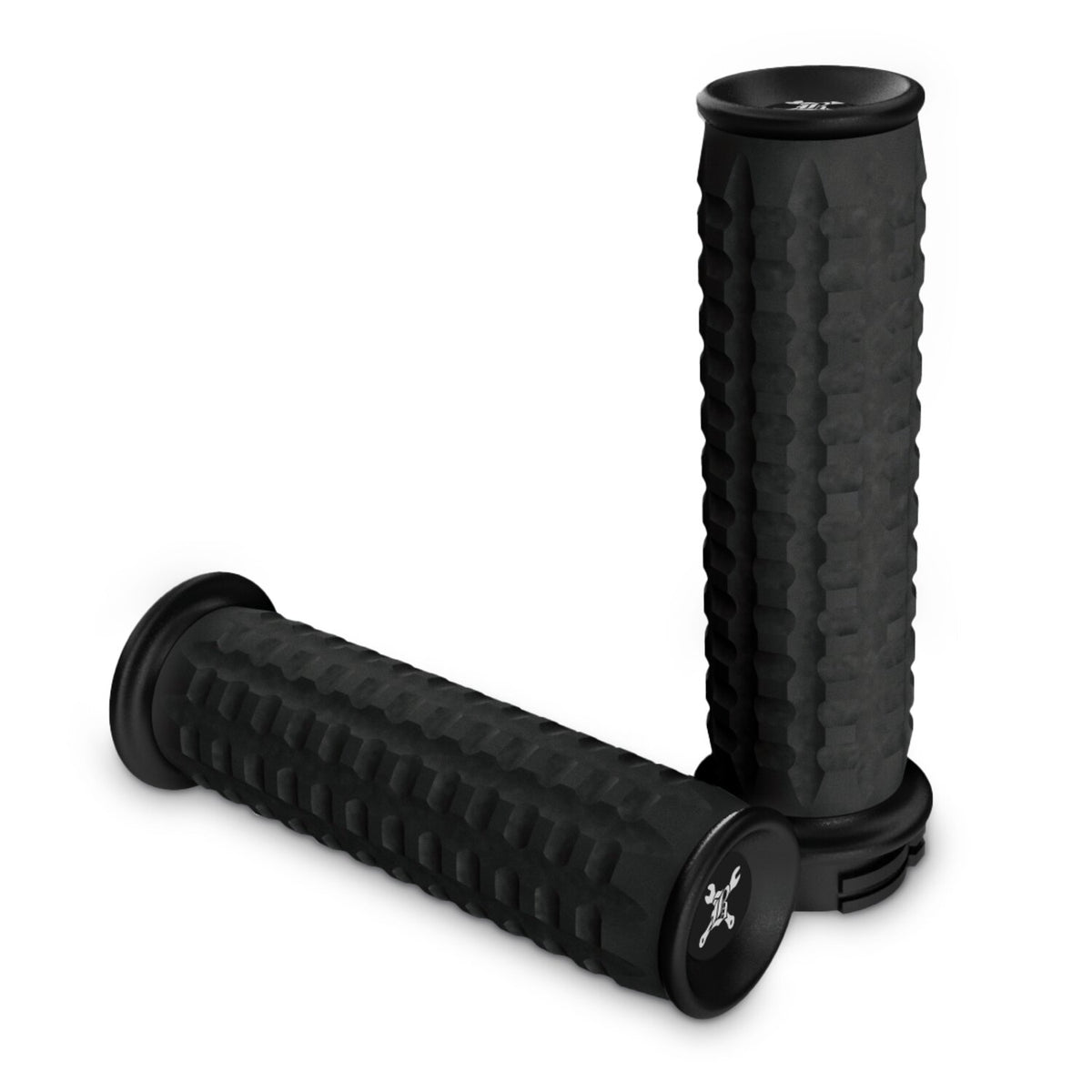 Burly Reaper billet grip set - Black CC