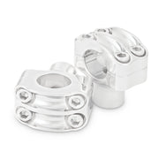 Burly Reaper riser kit - 1.5" high - 8-bolt 2-piece - Chrome