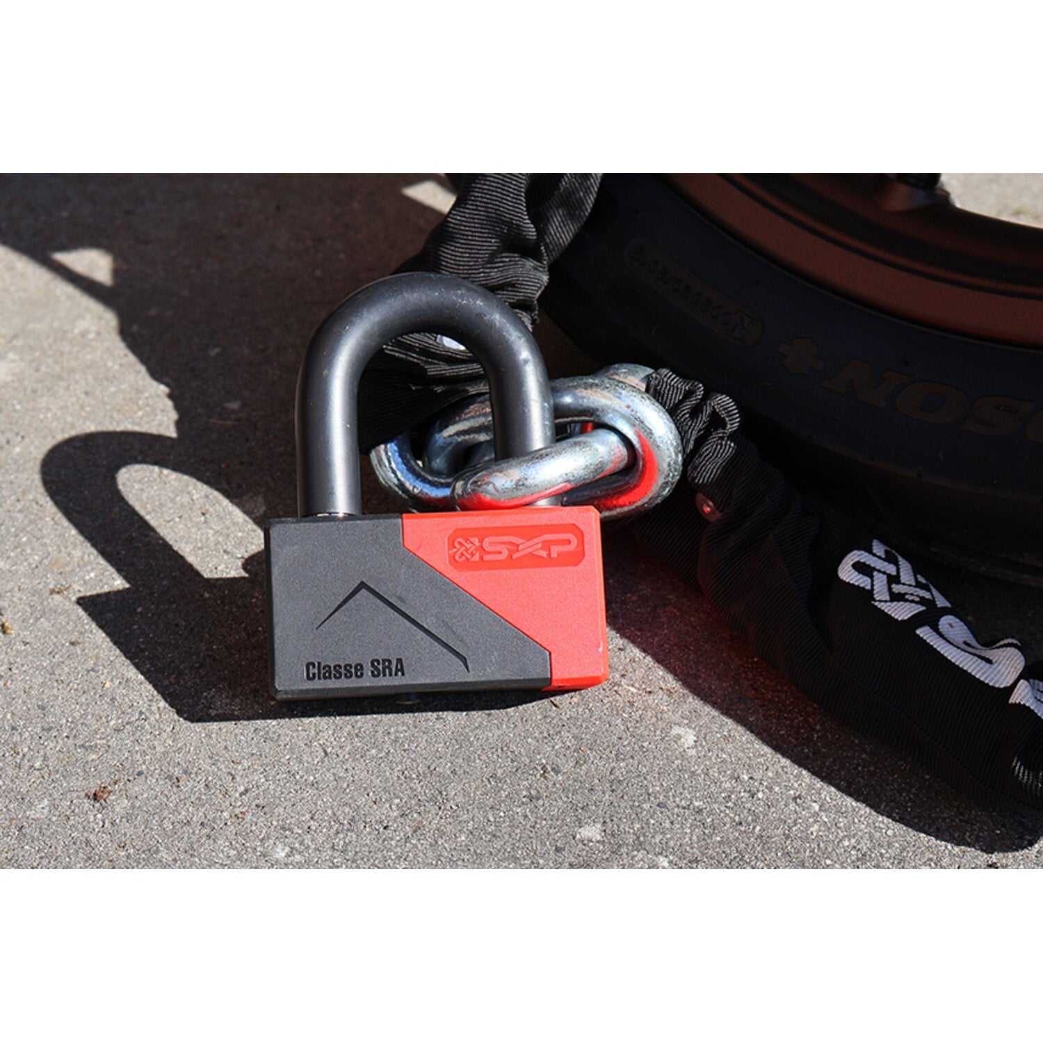 SXP MU02 chain & disc lock kit - 150cm
