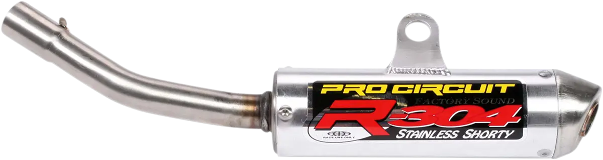 Pro Circuit R304 Shorty Ljuddämpare För Utvalda Motorcyklar