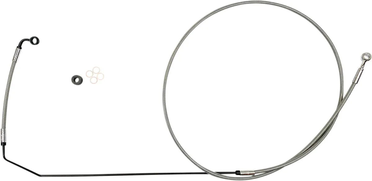 Magnum Shielding Xr Rostfri Bromsledningssats Med Abs