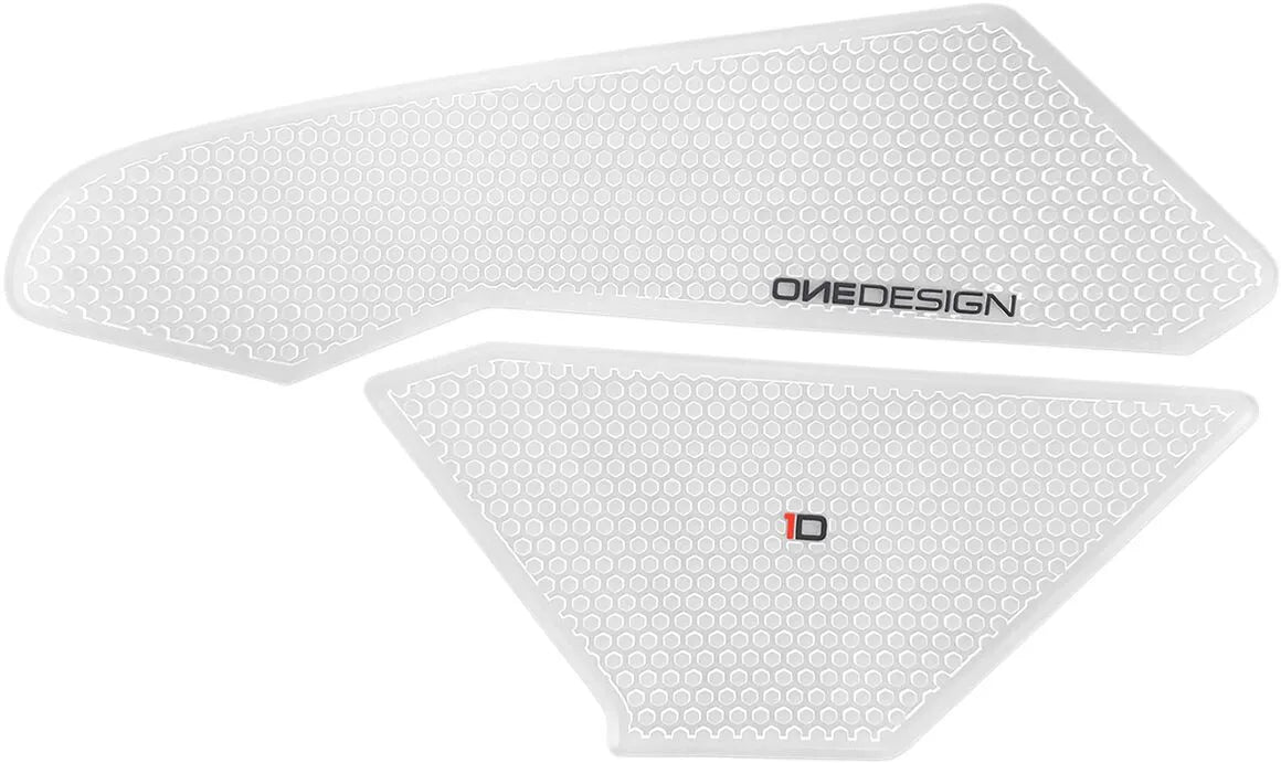 Onedesign Tank Grip For Honda - Clear Resin Tank Pad