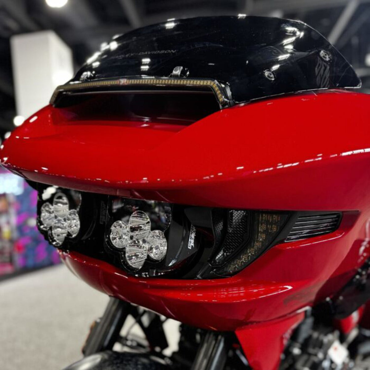 Custom Dynamics Shark Demon LED headlamp kit - White/white