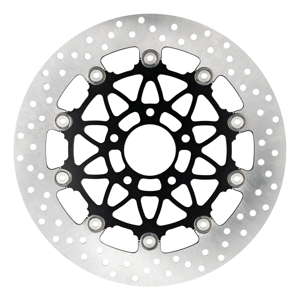 Accossato floating brake disc rear - Round - Black
