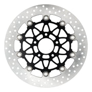 Accossato floating brake disc rear - Round - Black