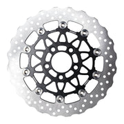 Accossato floating brake disc rear - Wave - Black