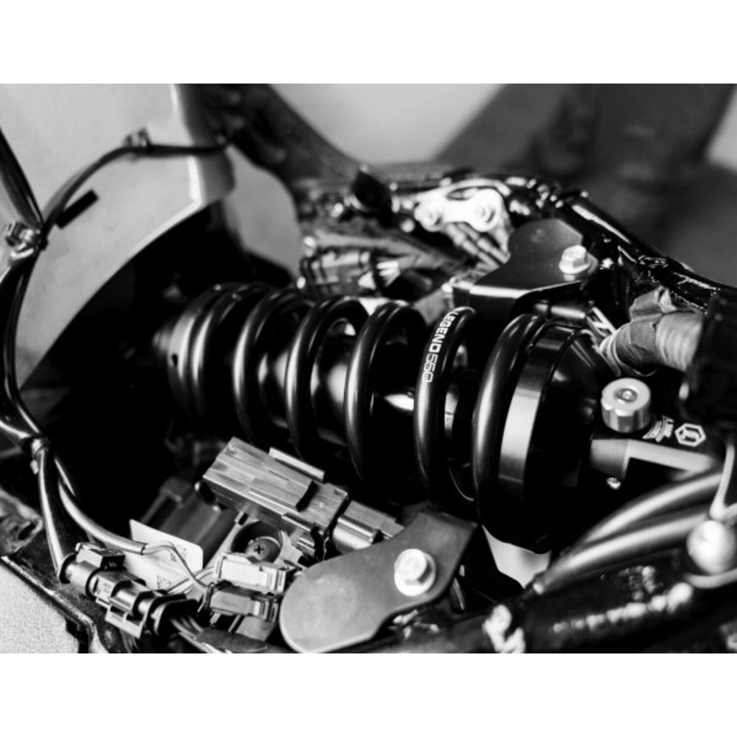 Legend Air Suspension Legend Revo-A shock set - Heavy Duty - 13" Black