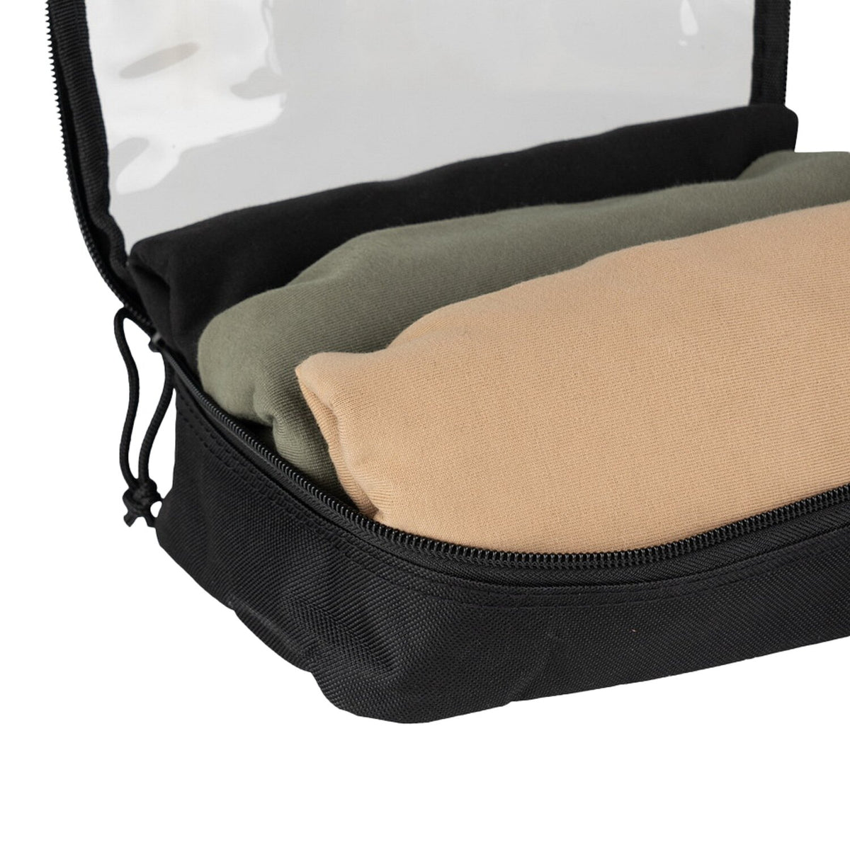 Army Surplus Organizer transparent set 3pcs black