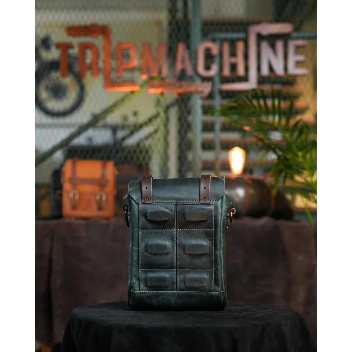 Trip Machine tank and tail bag - 4.4 liter - Forest Green
