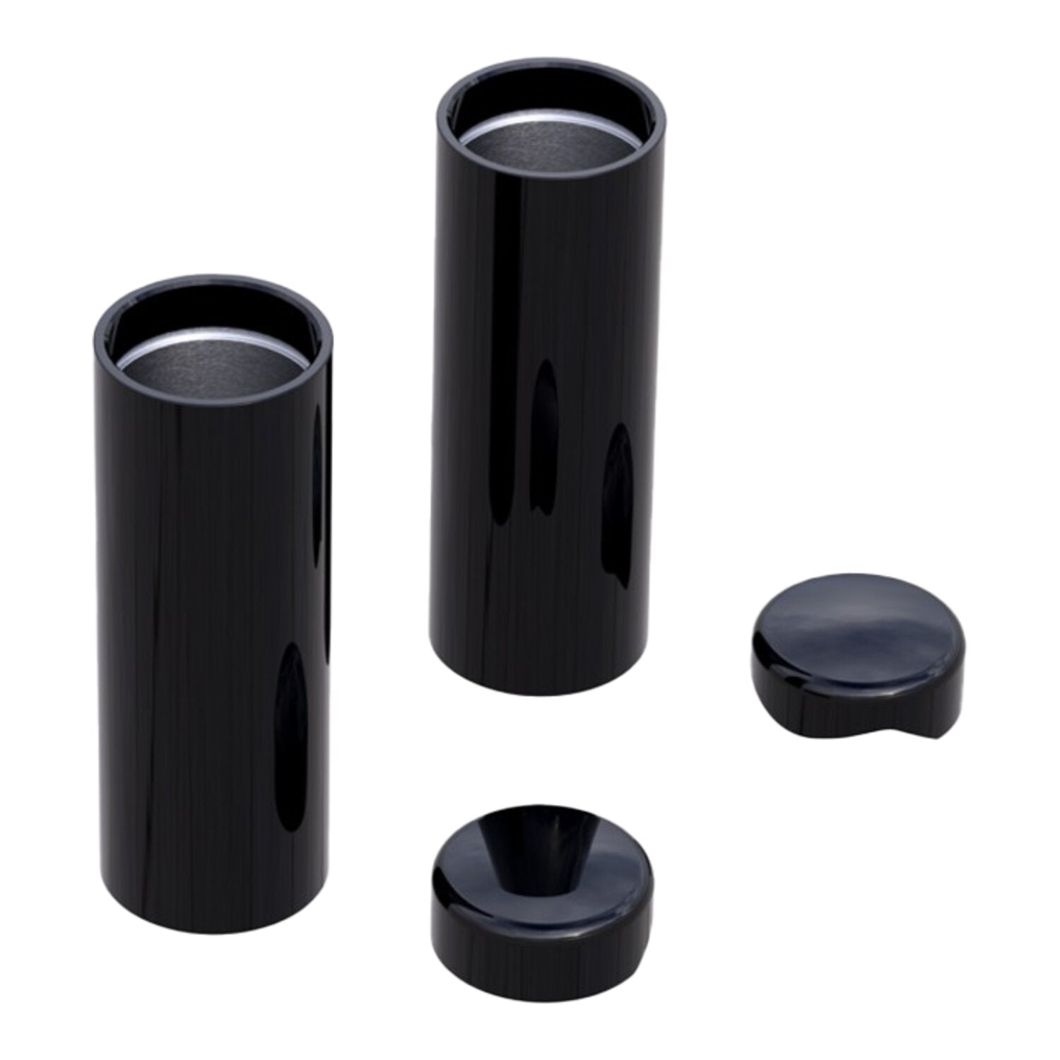 Rick's Motorcycles fork Cover kit 4-piece - Black