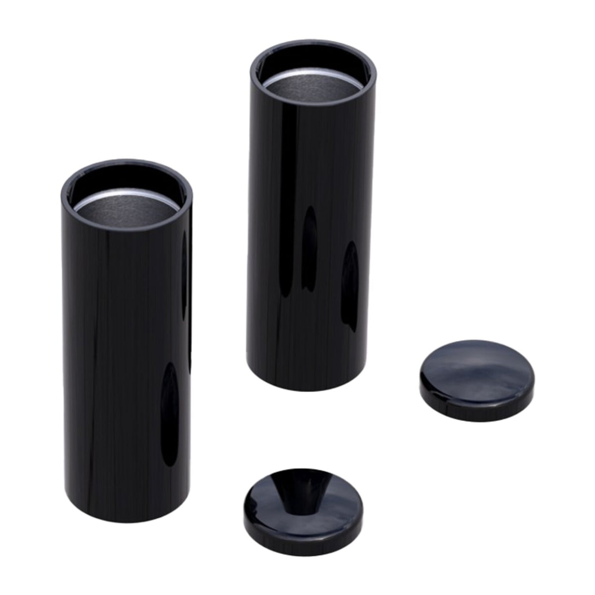 Rick's Motorcycles fork cover kit 4-piece - Black