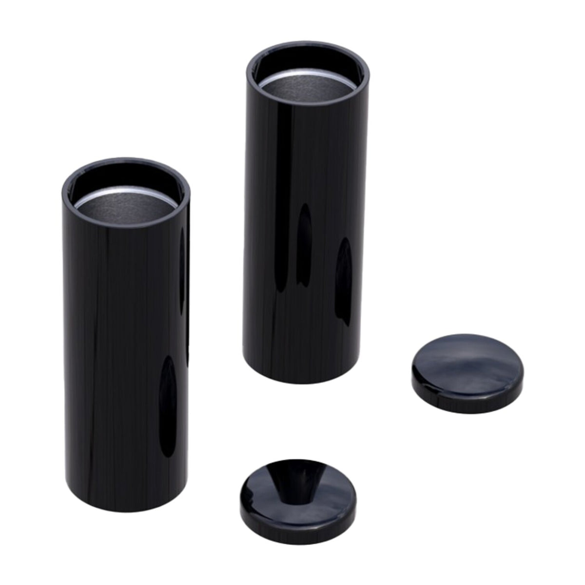 Rick's Motorcycles fork cover kit 4-piece - Black
