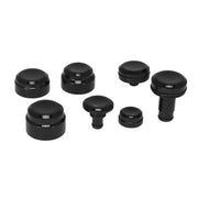 Rick's Motorcycles Softail axle cover kit complete - Smooth