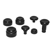 Rick's Motorcycles Softail axle cover kit complete - Smooth