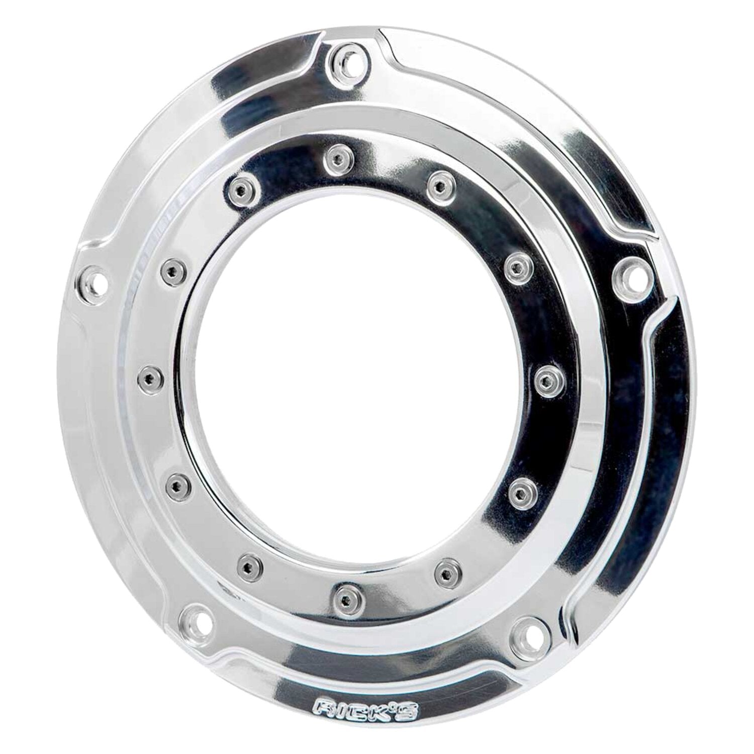 Rick's Motorcycles derby cover 'Porthole' - Polished