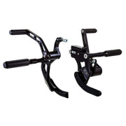 Rick's Motorcycles +4" Forw - control kit - AK 4.7 - Black