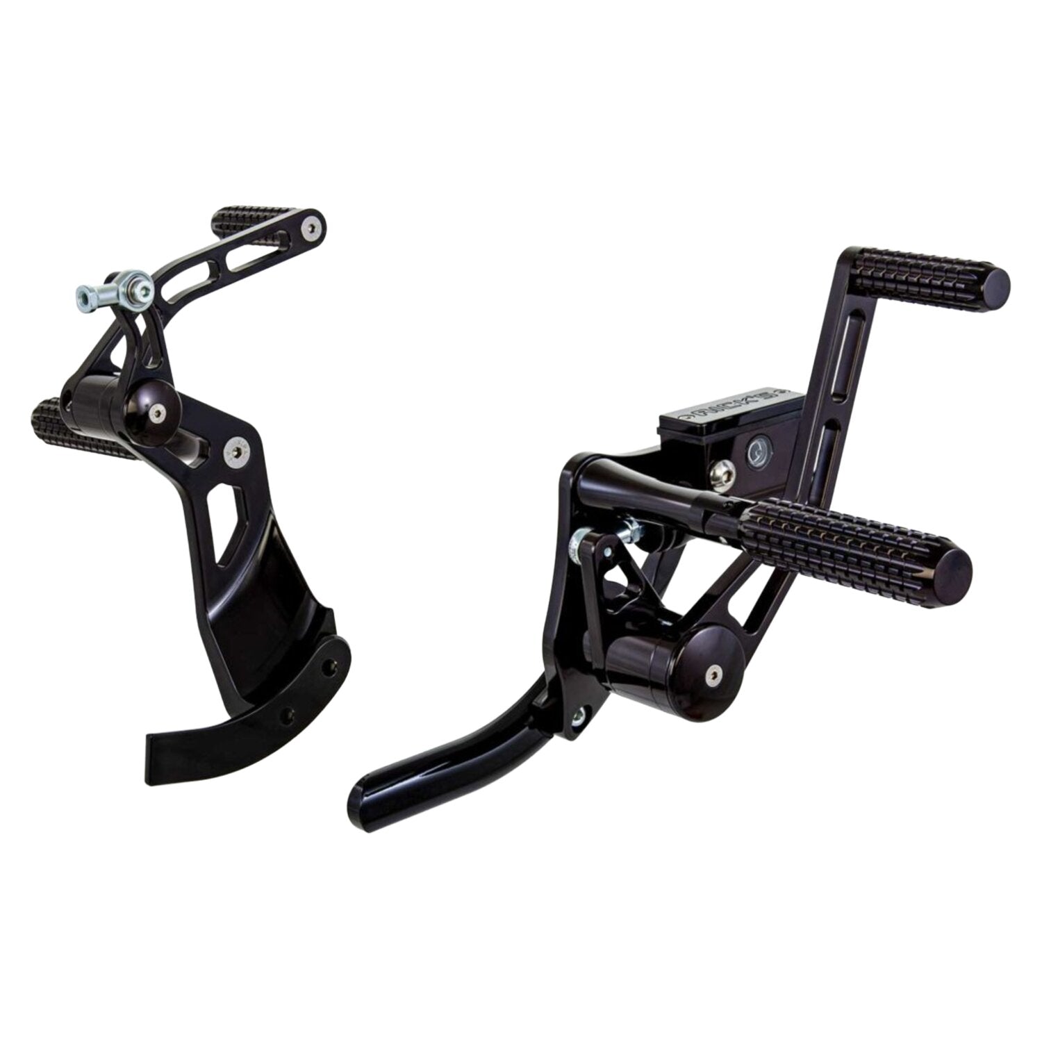 Rick's Motorcycles +2" Forw - control kit - AK 4.7 - Black