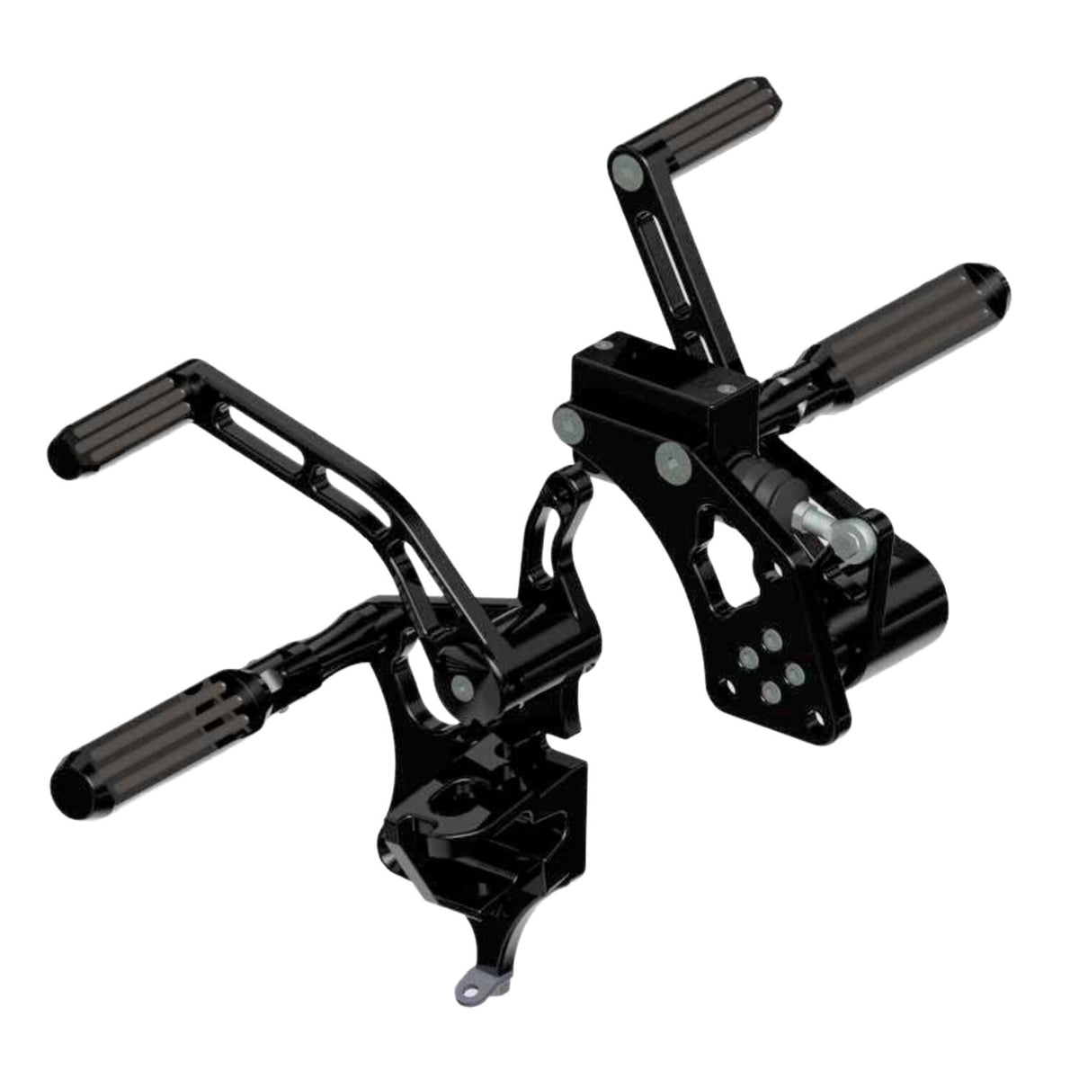 Rick's Motorcycles Std forw - control kit - AK 4.7 - Black