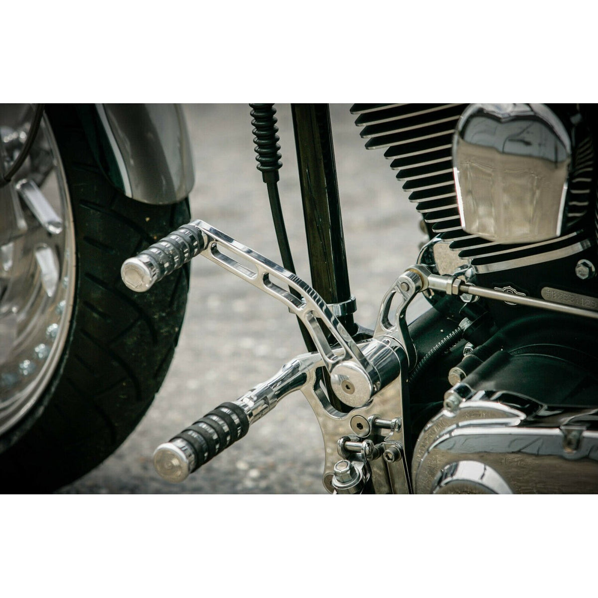 Rick's Motorcycles +4" Forw - control kit - O-Ring - Pol