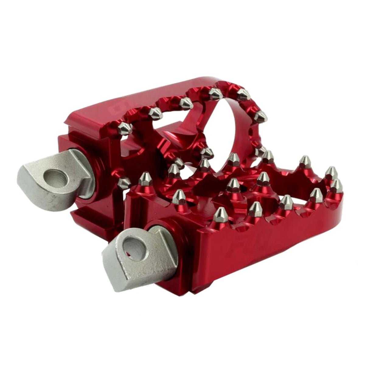 Flo Motorsports V2 MX foot peg set - Red