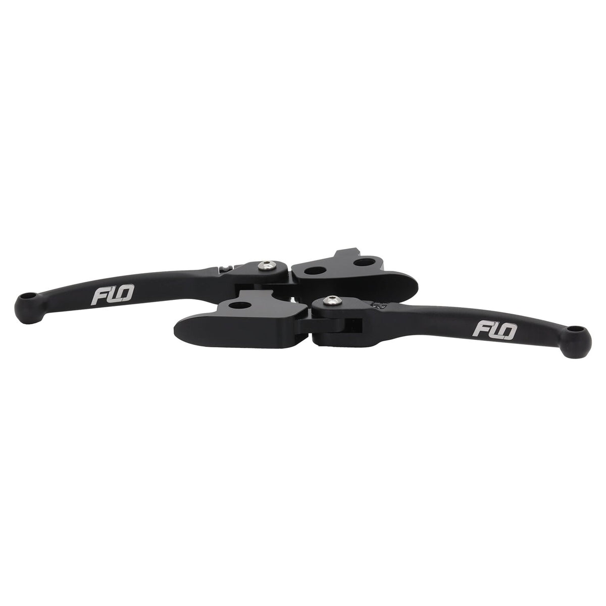 Flo Motorsports MX style brake & clutch lever set - Black
