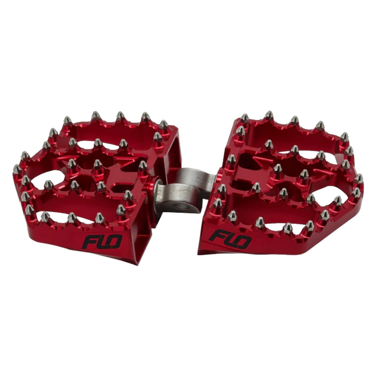 Flo Motorsports V4 BMX Mini floorboards - Red