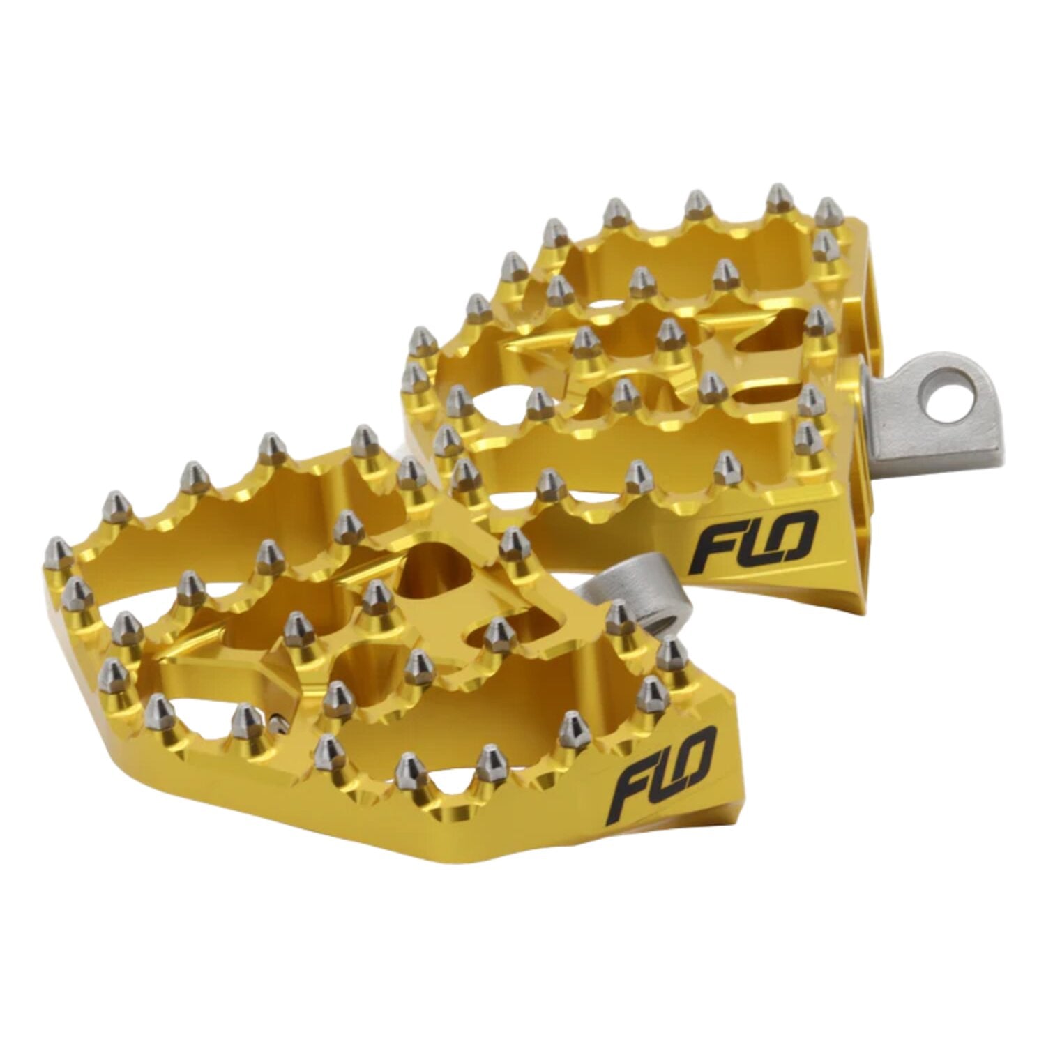 Flo Motorsports V4 BMX Mini floorboards - Gold