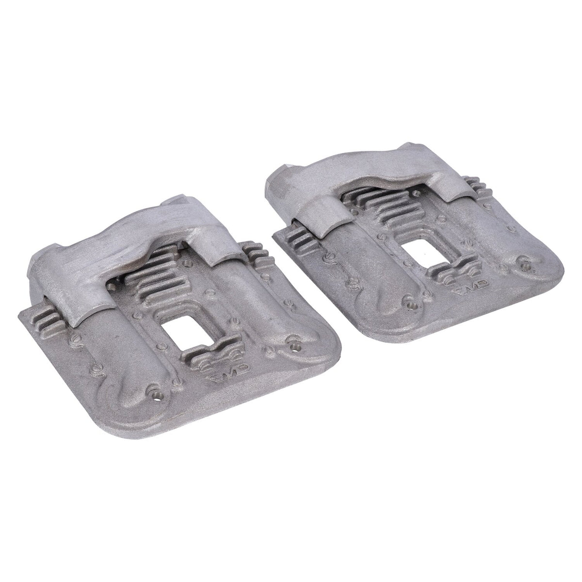 EMD 'Knucklehead style' rocker cover set - Raw