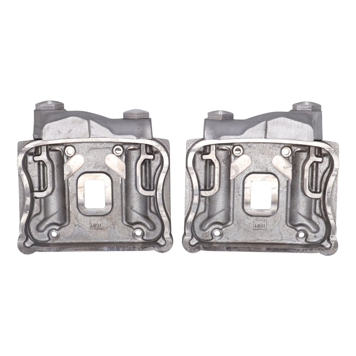 EMD 'Knucklehead style' rocker cover set - Raw
