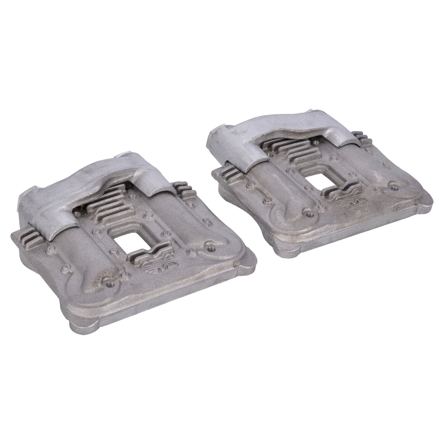 EMD 'Knucklehead style' rocker cover set - Raw