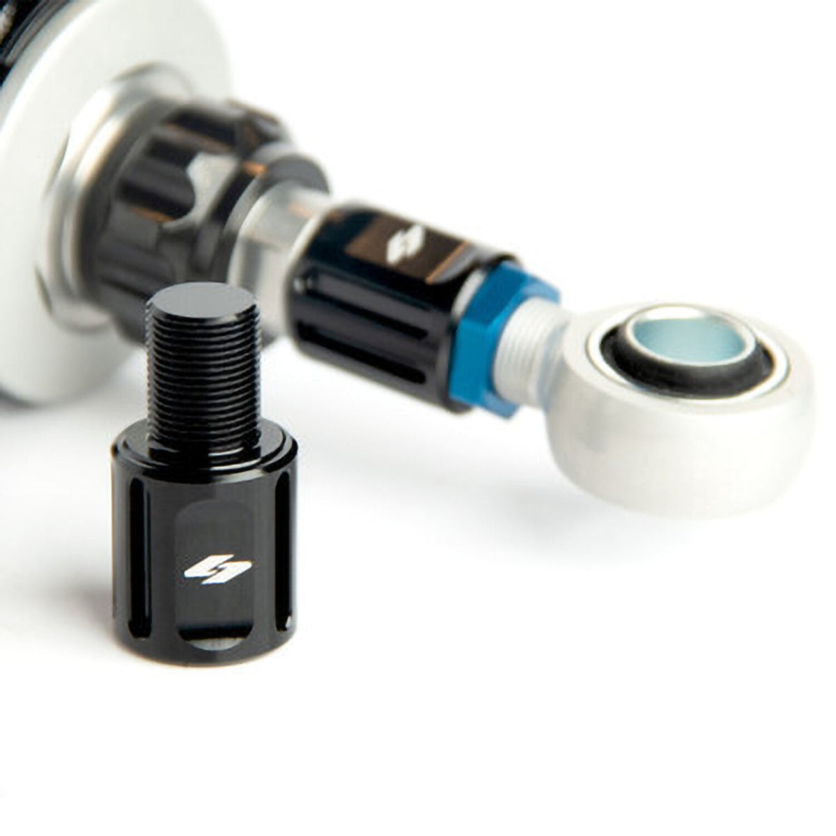 Kraus Moto 1" rear shock extension set - Black