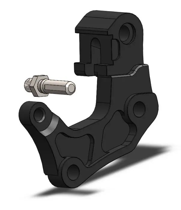 Moto-Master Brake Caliper Adapter Bracket for Oversize Front Disc