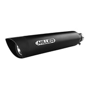 Miller Exhaust Miller Liberty Slip-On black End cap SlashCut black